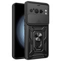 Google Pixel 8 Pro Rotary Ring Hybrid Case with Camera Shield