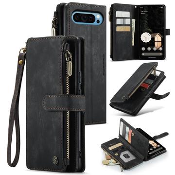Google Pixel 9 Pro XL Caseme C30 Multifunctional Wallet Case - Black