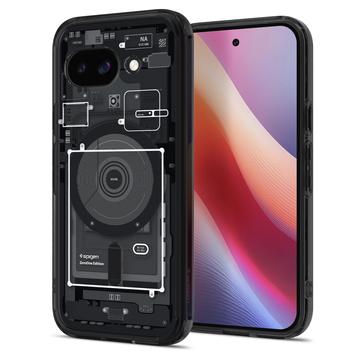 Google Pixel 9a Spigen Ultra Hybrid Mag Case - Black / Zero One