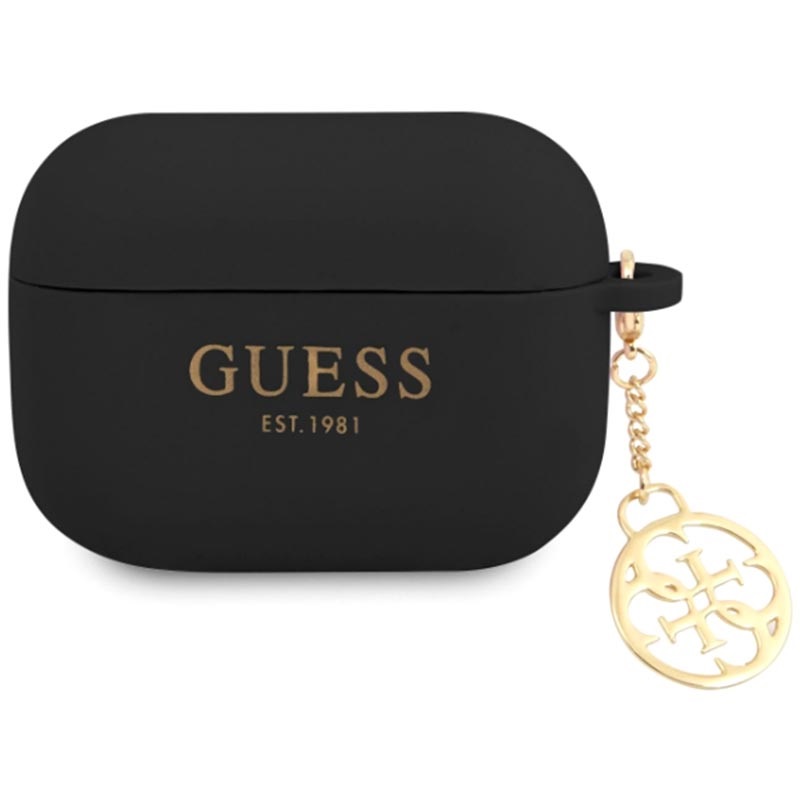 Guess Silicone Case with Ring for Airpods Pro - Black - Tamm Store General  Trading Co. L.L.C