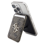 Guess 4G Metal Logo Card Holder with Stand - MagSafe Compatible