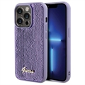 iPhone 15 Pro Max Guess Sequin Script Logo Case - Purple