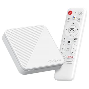 H96 Max H313 4K Ultra HD Android TV Box with Voice Remote Control - White