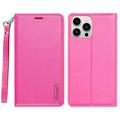Hanman Minor iPhone 14 Pro Max Wallet Case - Hot Pink