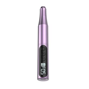 HX-09 Wireless Electric Nail File - 4 Speeds, USB-C - Purple