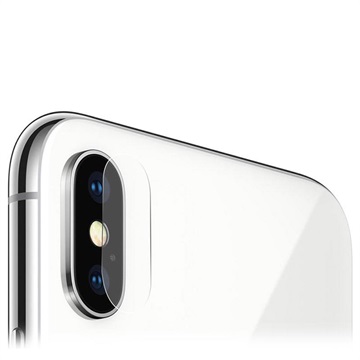 iPhone X / iPhone XS Hat Prince Camera Lens Tempered Glass Protector - 2 Pcs.