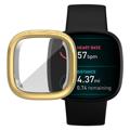 Hat Prince Fitbit Versa 3/Sense TPU Case with Screen Protector - Gold