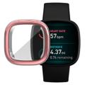Hat Prince Fitbit Versa 3/Sense TPU Case with Screen Protector - Pink