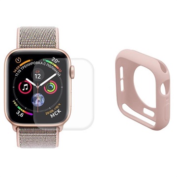 Hat Prince Apple Watch Series SE (2022)/SE/6/5/4 Full Protection Set - 40mm - Pink