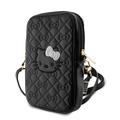 Hello Kitty Quilted Bows Smartphone Shoulder Bag