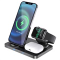 Hoco CW33 3-in-1 Wireless Charging Station - 15W