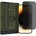 iPhone 15 Pro Max Hofi Anti Spy Pro+ Privacy Tempered Glass Screen Protector - Black Edge