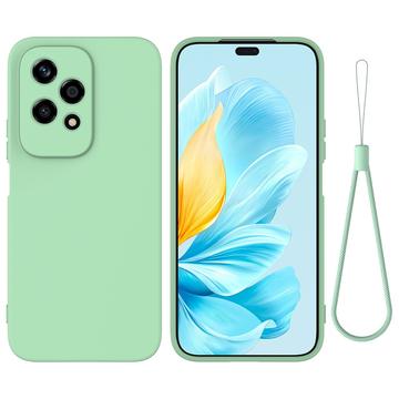 Honor 200 Lite Liquid Silicone Case - Green