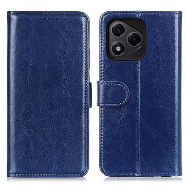 Honor 400 Lite Wallet Case Magnetic Closure - Blue