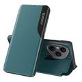 Honor 400 Pro Smart Clear View Flip Case - Green