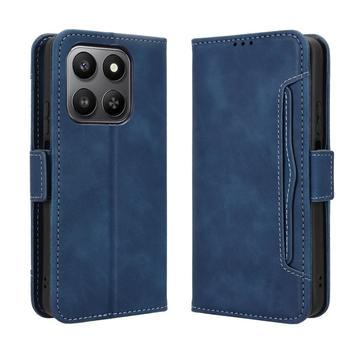 Honor 400 Smart 5G/4G/X7d 4G Cardholder Wallet Case - Blue