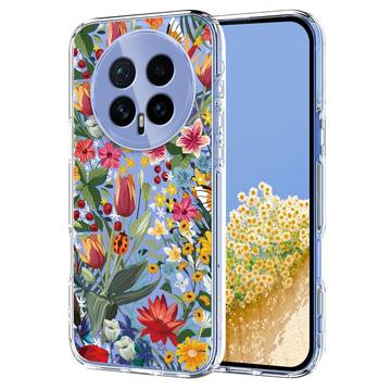 Honor Magic8 Floral Pattern TPU Case - Lilies
