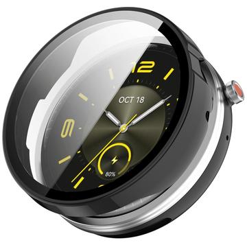 Honor Watch Fit Elegant Plastic Case with Screen Protector - Black