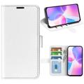 Honor X40i Wallet Case with Magnetic Closure - White