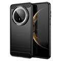 Huawei Mate 70 Pro/70 Pro+ Brushed TPU Case - Carbon Fiber - Black