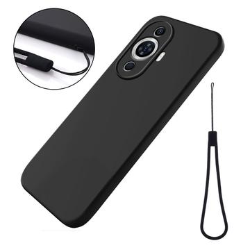 Huawei Nova 12s Liquid Silicone Case - Black