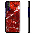Huawei Nova 5T Protective Cover - Red Marble