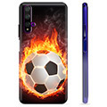 Huawei Nova 5T TPU Case - Football Flame