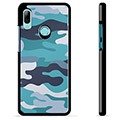 Huawei P Smart (2019) Protective Cover - Blue Camouflage