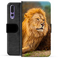 Huawei P20 Pro Premium Wallet Case - Lion
