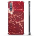 Huawei P20 Pro Hybrid Case - Red Marble