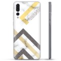 Huawei P20 Pro TPU Case - Abstract Marble