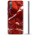 Huawei P20 TPU Case - Red Marble