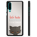 Huawei P30 Protective Cover - Angry Cat