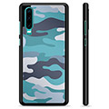 Huawei P30 Protective Cover - Blue Camouflage