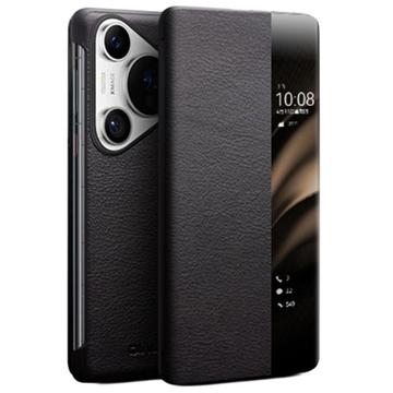 Huawei Pura 70 Qialino Smart View Flip Leather Case - Classic - Black