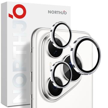 Huawei Pura 80 Pro/80 Pro+ Northjo Camera Lens Protector Set - Silver