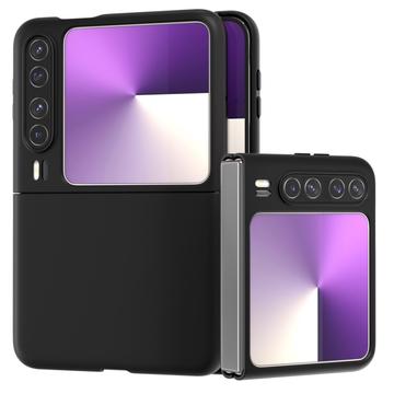 Huawei Pura X Rubberized Plastic Case - Black