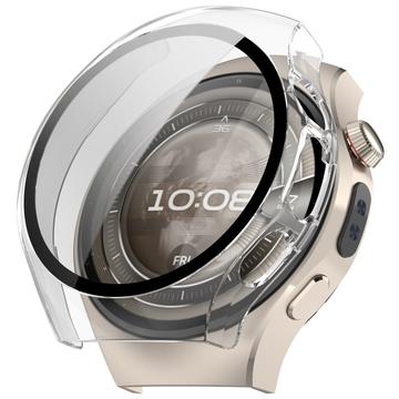 Huawei Watch 5 Plastic Case with Screen Protector - 46mm - Clear