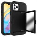 iPhone 12/12 Pro Hybrid Case with Hidden Mirror & Card Slot