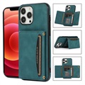 iPhone 14 Hybrid Case with Wallet - Blue