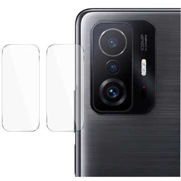 Xiaomi 11T/11T Pro Imak HD Camera Lens Tempered Glass Protector - 2 Pcs.