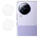 Xiaomi Civi 3 Imak HD Camera Lens Tempered Glass Protector - 2 Pcs.