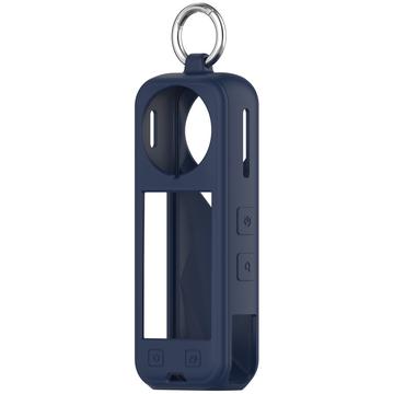 Insta360 X5 Shockproof Silicone Case - Dark Blue