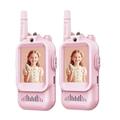 JK200 Kids Video Walkie-Talkie with Camera - 2 Pcs. - Pink