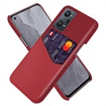 KSQ Realme GT Neo2 Case with Card Pocket - Red