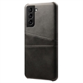 Samsung Galaxy S23 5G KSQ Coated Plastic Case with Card Slots