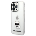 Karl Lagerfeld Choupette Logo iPhone 14 Pro Case