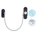 Kids Safety Lock / Security Bracket with Cable for Windows, Doors & Cabinets