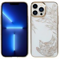 Kingxbar Phoenix Nirvana Series iPhone 13 Pro Case - Gold
