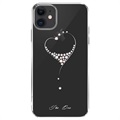 Kingxbar Wish Series iPhone 11 Swarovski Case - Silver
